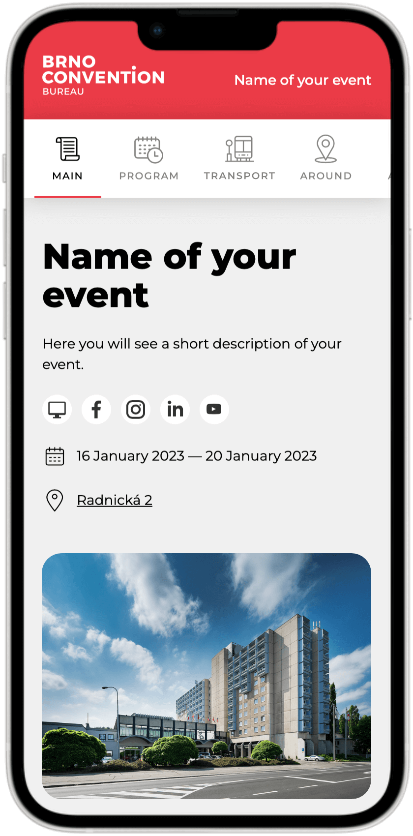 Mobile app preview